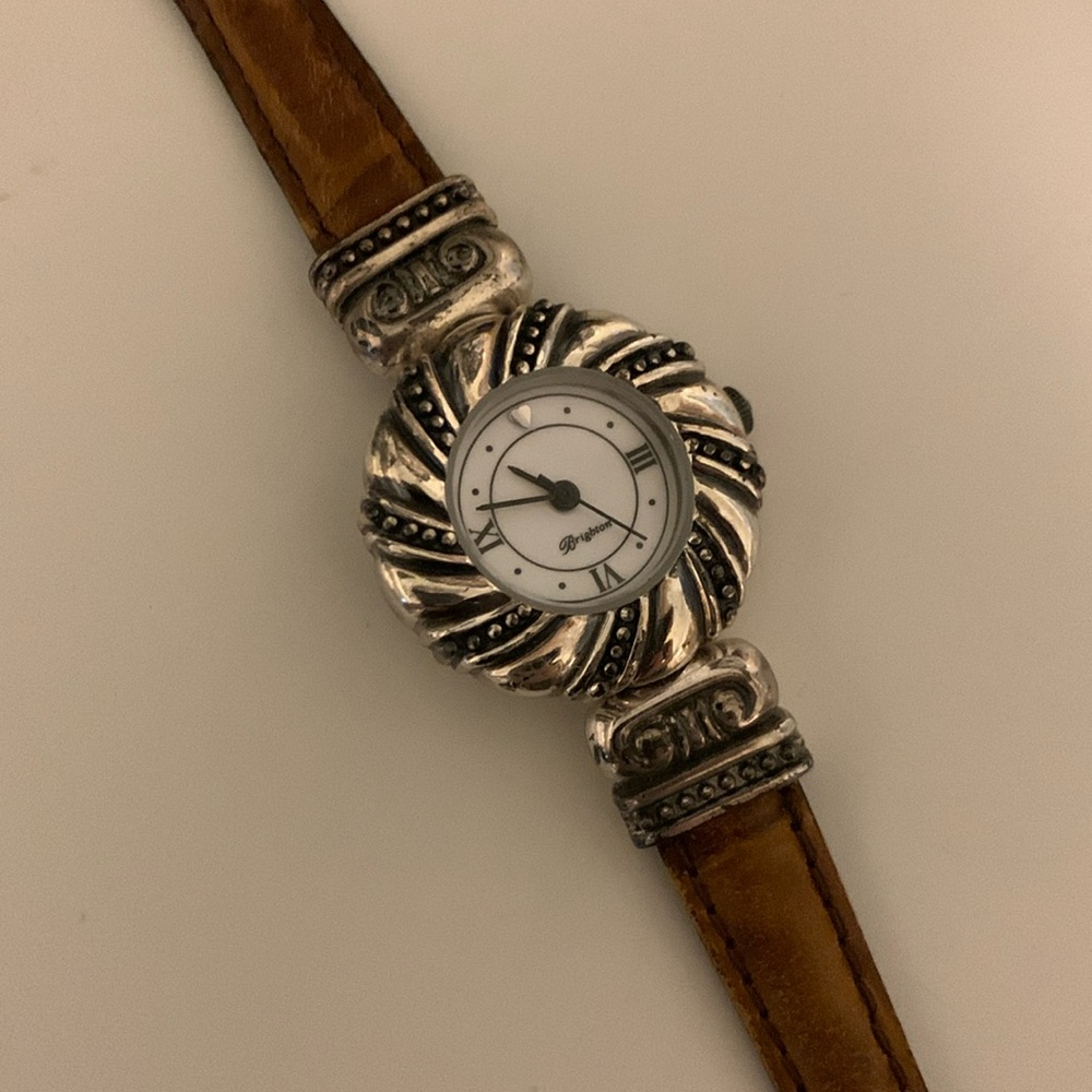 Brighton Verona Watch Reversible Band Watch, unique, fun.  Needs battery.